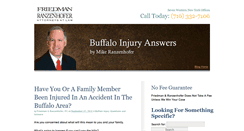 Desktop Screenshot of buffalo-injury-answers.com